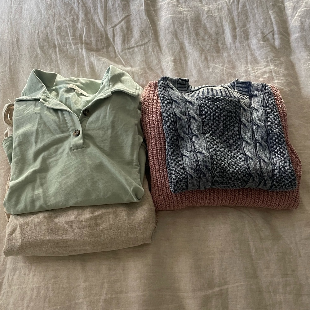 Lot of Women’s Tops and Sweaters